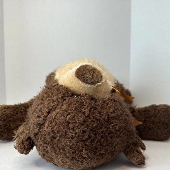 Cuddly Boutique Brown TEDDY BEAR w/paw print Wild Animal Plush 18", SUPER CUTE! - Picture 10 of 13